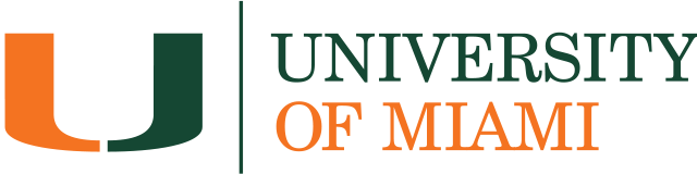 University of Miami logo in color.